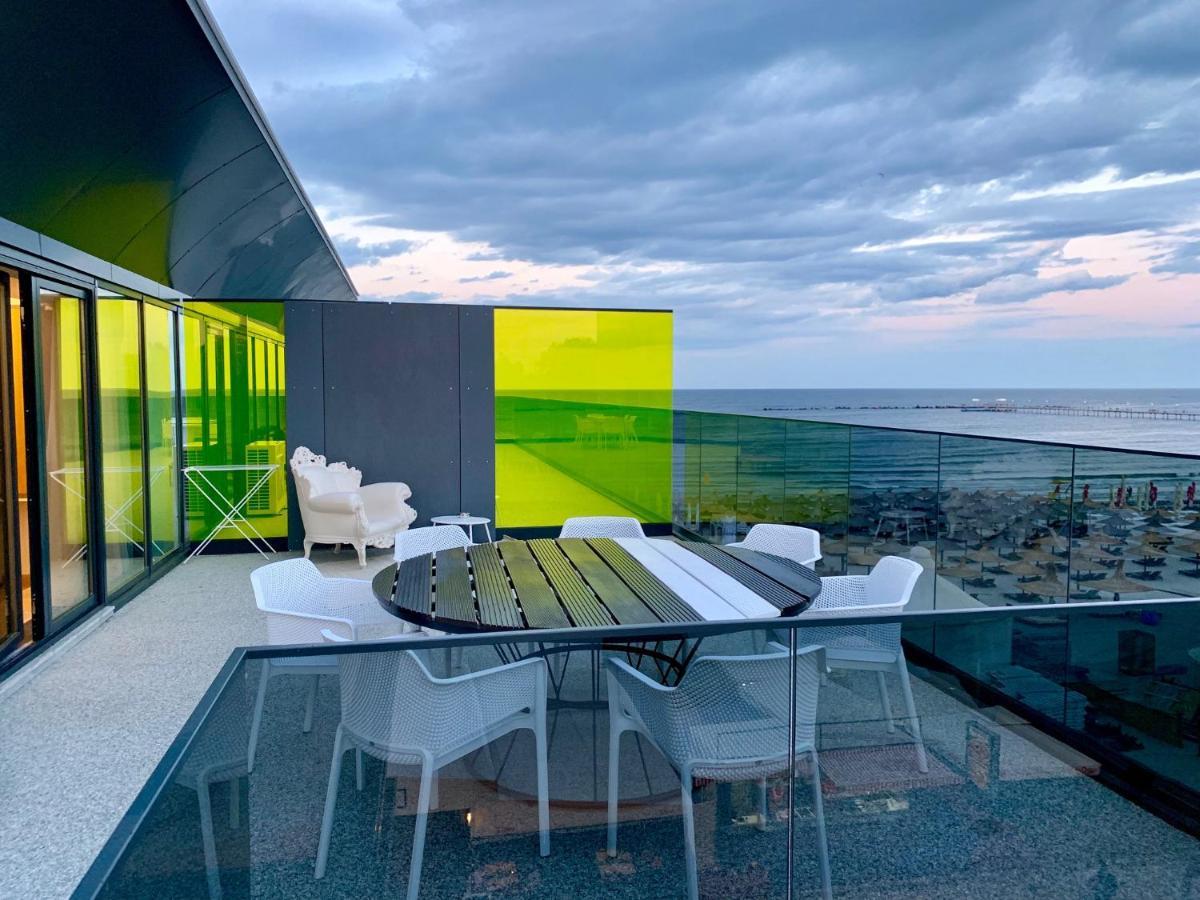 Riva Mamaia Beach Aparthotel Kültér fotó